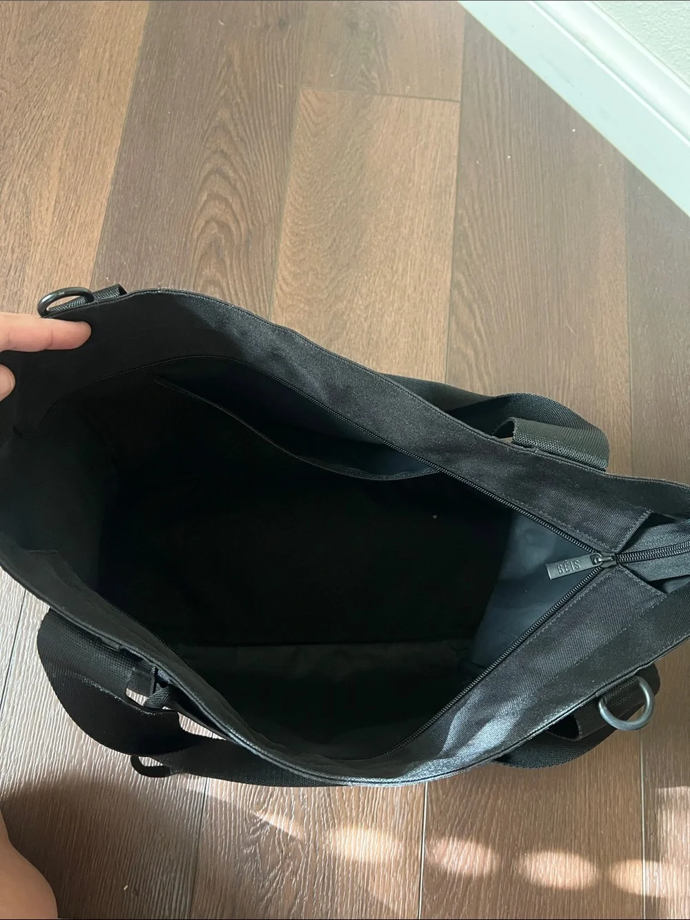 Black BEIS TOTE BAG